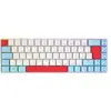 CHERRY MX-LP 2.1 Compact Wireless - Weiß / Blau / Rot