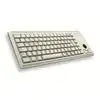 CHERRY Compact-Keyboard G84-4400 kabelgebunden, mit integriertem Track...
