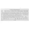 CHERRY STREAM KEYBOARD TKL, USB-kabelgebunden, weiß-grau