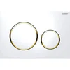GEBERIT Betätigungsplatten Sigma 20 für 2-Mengen-Spülung weiß/gold 115...