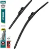 HEYNER® Scheibenwischer-Set 600 mm / 480 mm Hybrid mit PT-Adapter vorn...
