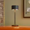 LED-Akku-Tischleuchte Veluna, schwarz, 3er-Set, 25 cm, IP44