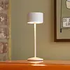 LED-Akku-Tischleuchte Veluna, weiß, 3er-Set, 25 cm, IP44