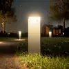 LED-Akku-Solarleuchte Nusolar anthrazit, Höhe 50cm