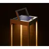 LED-Solarleuchte Numove, graphitgrau, Höhe 32,5 cm
