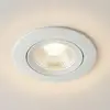 LED-Deckeneinbauspot Diled, Ø 8,5 cm, 6 W, 3.000 K, weiß