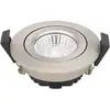 LED-Deckeneinbauspot Diled, Ø 8,5 cm, 6 W, 3.000 K, stahl