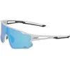 Sportbrille Leki Spectra Weiß TU