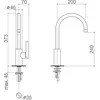Dornbracht 33800875-00 Einhebelmischer Tara Ultra