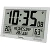 Technoline FunkWanduhr Jumbo WS8013, Wetterstation, Weiss, Grau