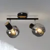 Deckenleuchte 1350122 mit Rauchglas, zweiflammig