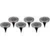 6er-Set LED Solar-/Bodenerdspieß "KIAN" Ø: 12 cm, Lampe für den Außenb...