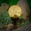 LED-Solar-Dekoleuchte 5248203 aus Glas, 3er-Set