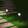 LED-Solar-Erdspießstrahler NOMI, schwarz, 6er-Set, IP44