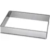 Lares Backrahmen Caro 25x46x4,7cm Edelstahl, Backform, Silber