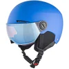 ALPINA Kinder Skihelm Zupo Visor Q-Lite blau | 51-55CM