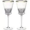 Villeroy & Boch Rotweinkelch, Set 2tlg. Grand Royal Gold, Weingläser, ...