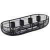 Villeroy & Boch Kerzenständer Black XMAS Adventskranz, 29x12x6cm, Schw...