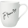Villeroy & Boch Becher Statement Becher mit Henkel Je t´aime 280ml, Pr...