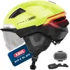 ABUS Fahrradhelm HYP-E B.LACE - mit Front-, Rück- und Blinklicht sowie...