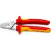Knipex, Bolzenschneider + Seitenschneider, StepCut (160 mm)