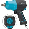 HAZET 9012EL-SPC, Schlagschrauber, Schwarz, Blau, 1/2,1/4", 8000 RPM, ...