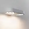 Paulmann LED-Sensor-Außenwandlampe Silma weiß 2-flammig IP44