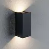 Paulmann LED-Außenwandlampe Flame, 22 cm, anthrazit, up/down