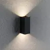 Paulmann Flame Außenwandlampe 2fl 15,5cm anthrazit