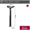 Paulmann Smart Sensor-Wegeleuchte Alara, RGBW anthrazit IP44