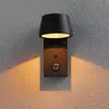 Paulmann LED-Sensor-Außenwandlampe Capea, anthrazit, IP44