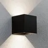 Paulmann Akku-Außenwandlampe Nyara schwarz 10 cm Sensor IP44