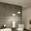 Paulmann Luena LED-Hängeleuchte IP44 chrom Ø25cm