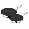 WMF Devil B Bratpfanne Antihaft-Keramikbeschichtung 24+28 cm Set für z...