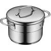 WMF Fleischtopf Mini 14cm (714776040), Edelstahl, Pfanne + Kochtopf, S...