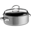 WMF Fusiontec Mineral 514425290, Rund, Platin, Stahl, Edelstahl, Keram...