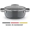 WMF Fusiontec Mineral Pro, Bratentopf mit Deckel, 20 cm, Platinum 1225...