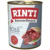 Rinti Kennerfleisch mit Ross 800 g - 12 Stück, Nassfutter für: Hund
