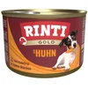 Rinti Gold mit Huhnstückchen 185 g - 12 Stück, Nassfutter für: Hund