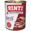 Rinti Kennerfleisch mit Ente 800 g - 12 Stück, Nassfutter für: Hund