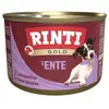Rinti Gold Nassfutter Für Hunde Mit Ente 185g