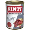 Rinti Kennerfleisch Ross 400 g - 12 Stück, Nassfutter für: Hund