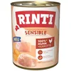 Rinti Sensible mit Huhn + Karotte 800 g - 6 Stück, Nassfutter für: Hun...