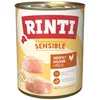 Rinti Sensible mit Huhn + Reis 800 g - 6 Stück, Nassfutter für: Hund