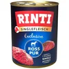 Rinti Singlefleisch Exclusive Ross Pur 800 g - 6 Stück, Nassfutter für...