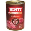 Rinti Singlefleisch Exclusive Ziege Pur 400 g - 12 Stück, Nassfutter f...