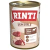 Rinti Sensible mit Lamm + Reis 400 g - 12 Stück, Nassfutter für: Hund