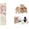 folia Adventskalender "Buttons", aus Blech, 1 - 24