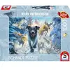 Mark Fredrickson: Hundeliebe - schwarzer Labrador im Schnee, Puzzle