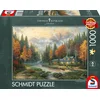 Thomas Kinkade Studios: Herbstabend am See, Puzzle